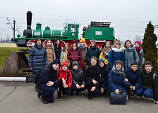 Ученики УО  «Средняя школа №7» с экскурсией посетили Барановичское локомотивное депо