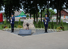 Открытие памятного знака на станции Барановичи-Центральные