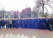 Встреча воинов –интернационалистов с руководством Барановичского отделения железной дороги