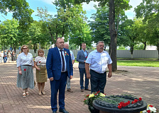 Железнодорожники отделения приняли участие в праздничных мероприятиях, приуроченных к празднованию Дня Независимости Республики Беларусь