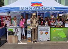 БАРАНОВИЧСКИЕ ЖЕЛЕЗНОДОРОЖНИКИ НА ПРАЗДНОВАНИИ ДНЯ БЕЛОРУССКОЙ ПИСЬМЕННОСТИ 