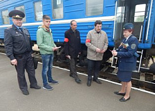 Республиканская акция «Поезд трезвости» в Барановичах