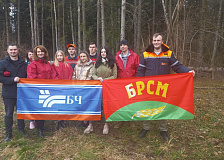 Работники Барановичского отделения Белорусской железной дороги приняли участие в республиканской акции "Неделя леса"