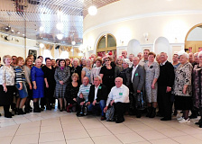 В рамках клуба «Ветеран» бывшие работники отделения железной дороги провели встречу приуроченную к празднованию Дня защитников отечества и Дня женщин