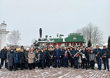 В день 159-летия Белорусской железной дороги, на станции Поречье,  состоялось награждение передовиков производства