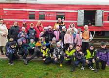 Школьники посетили ПАСП на станции Барановичи